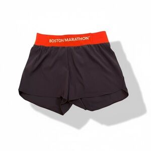 adidas Men's Black Shorts with Red Waistband